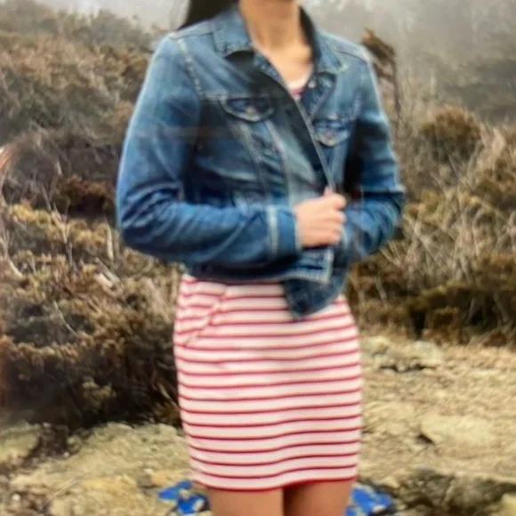 Allegra‎ K women’s striped mini T-shirt dress. Size small. - Picture 11 of 12